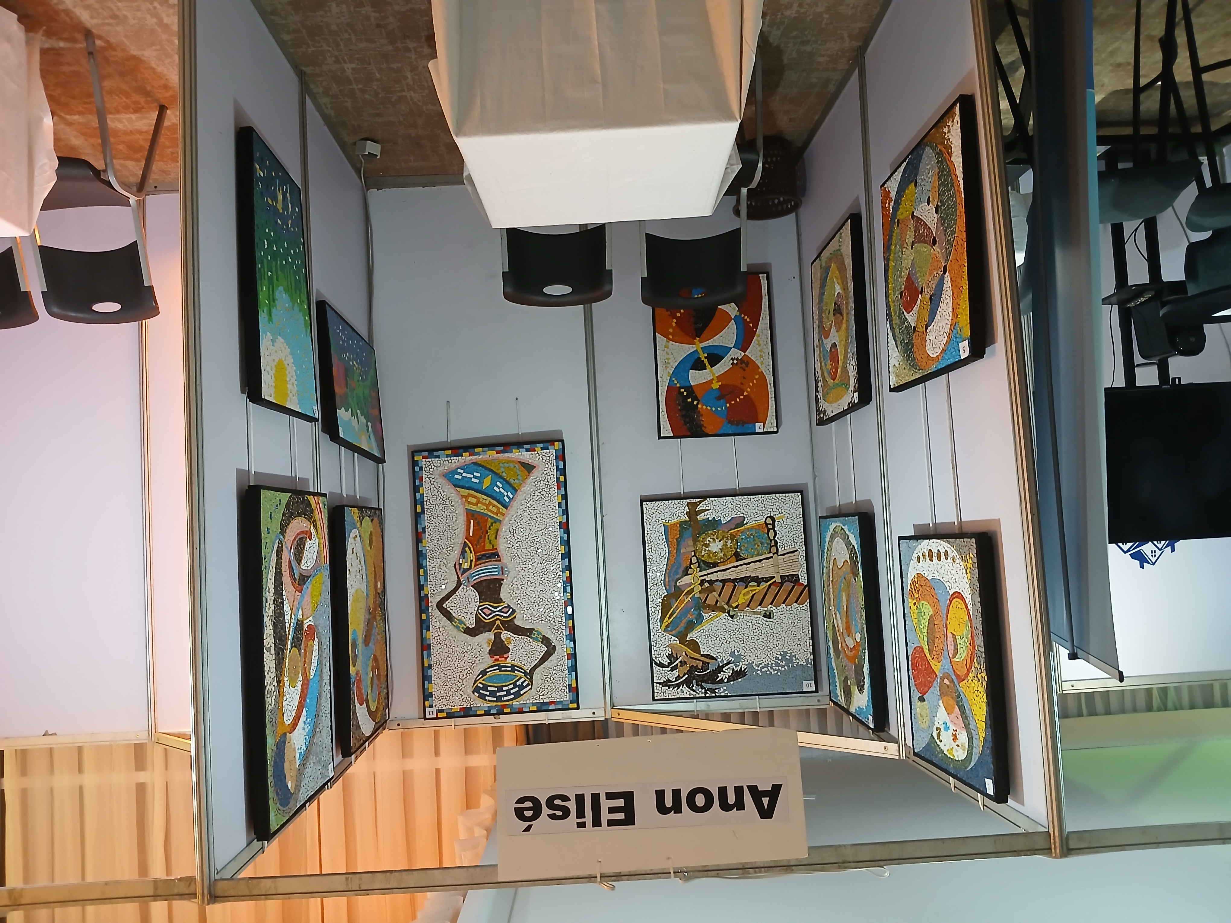 Mosaïque Derev - Réalisation